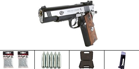 Colt 1911 Special Combat Classic Co2 177 Bb Air Pistol Kit The