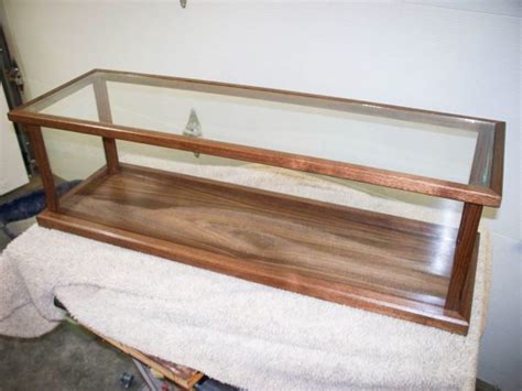 Handmade Glass Display Case Made With Exotic Tiger Wood Chameleon