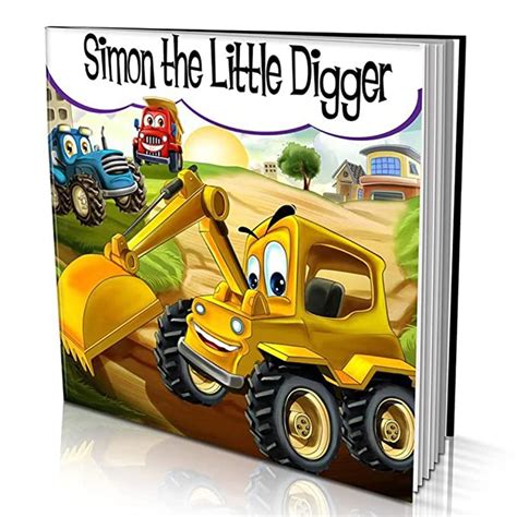 Personalized Story Book By Dinkleboo The Little Digger Story