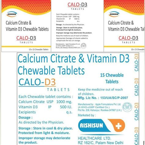 Most of the significant side effects associated with vitamin d toxicity are related to hypercalcemia. CALO D3 | CALCIUM CITRATE AND VITAMIN D3 | USES, SIDE ...