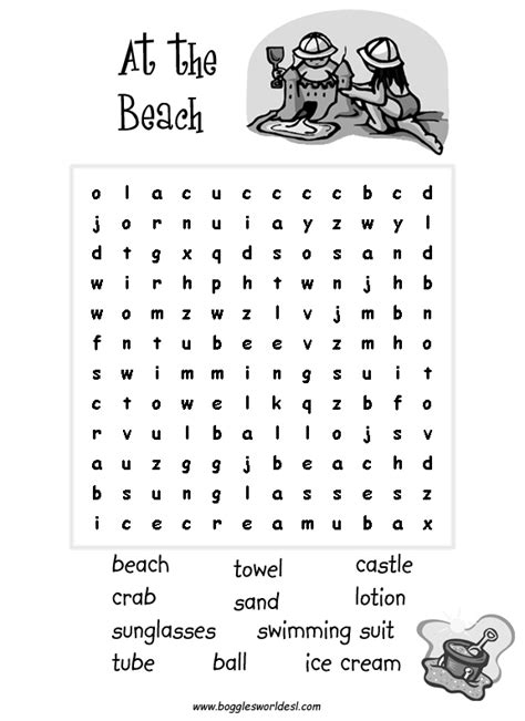 Summer Word Search Free Printable Activity Fun Loving Families Summer
