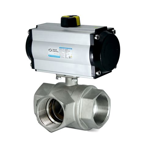 Pneumatic Actuated Threaded And Welding Ball Valves Valvecz