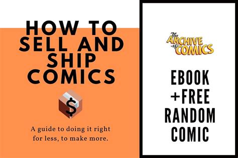 How To Sell And Ship Comics Ebook Free Comic The Archive Of Comics