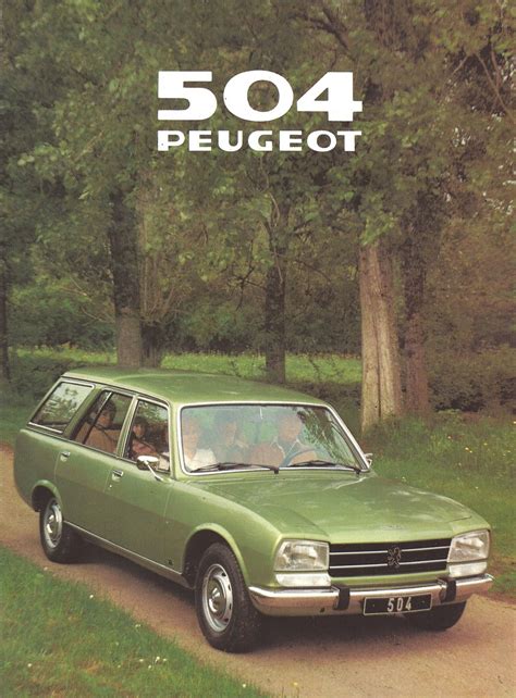 1979 Peugeot 504 A Big Station Wagon For An European Car Flickr