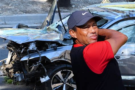 Investigators Reveal Tiger Woods Driving Speed At The Time Of His Car