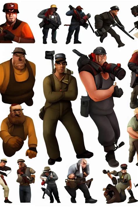Team Fortress 2 Character Art By Moby Francke Stable Diffusion Openart