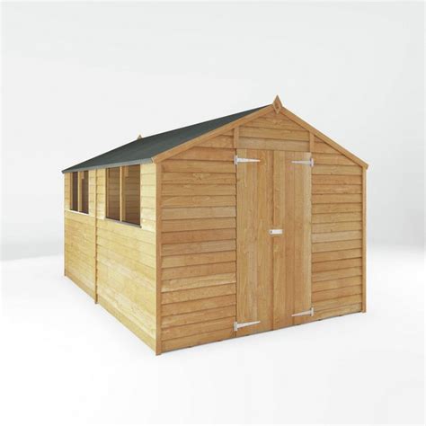 Buy Mercia Overlap Wooden Garden Shed 12 X 8ft Sheds Argos