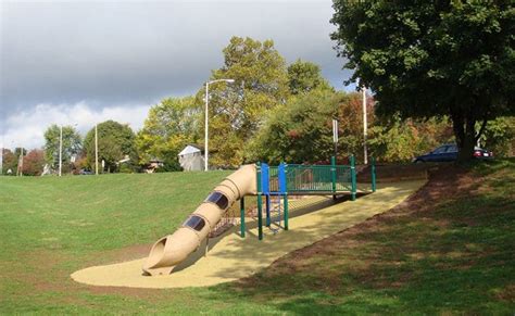 Hillside Slide Tube Slide Playground Slide General Recreation Inc