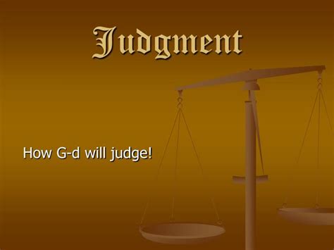 Ppt Judgment Powerpoint Presentation Free Download Id2979983