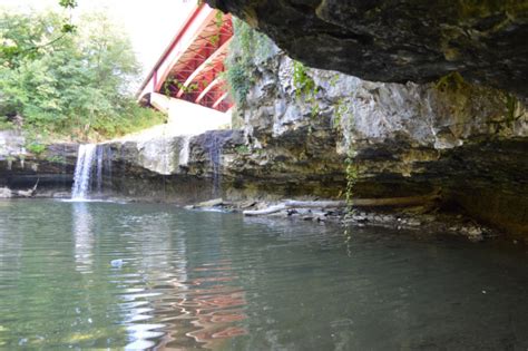 Ludlow Creek Falls Swimming Hole In Ohio