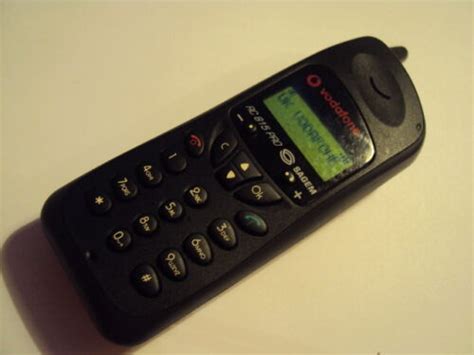 Retro Vintage Sagem Rc815 Pro Mobile Phone Working Vodafonelebara