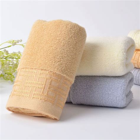It includes two bath towels, two face cloths and two hand towels, each made from absorbent and very soft 100% turkish cotton. 34*75cm Jacquard 100% Cotton Hand Towel Bathroom,Home ...