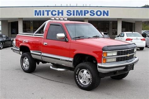 1992 Chevrolet Silverado 1500 Reg Cab Step Side Z 71 4x4 350 Engine