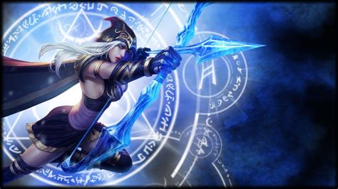 Ashe League Of Legends Wallpapers Wallpaper Cave