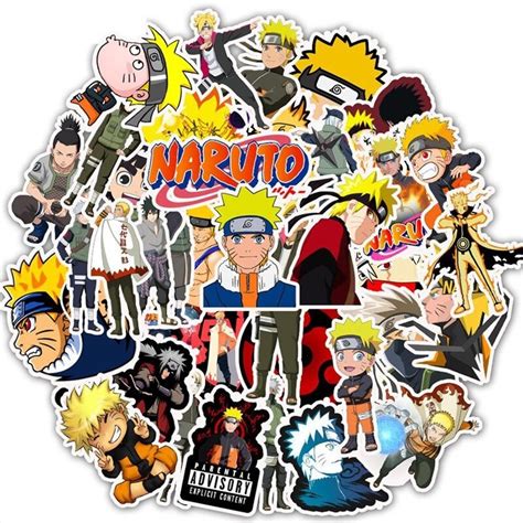 50pcs Stickers Naruto Shippuden
