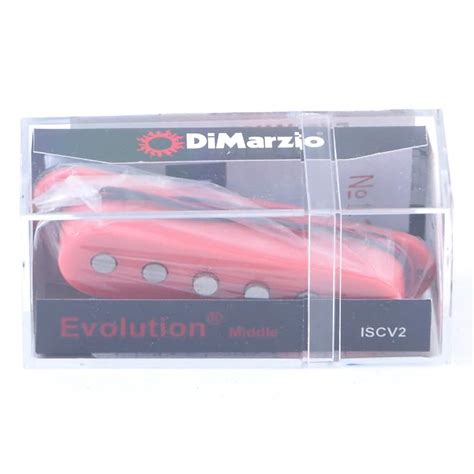 The dimarzio iscv2 evolution single coil pickup is specifically designed for use with dimarzio evolution neck (our sku. Dimarzio ISCV2 Evolution Single Coil Middle Guitar Pickup ...