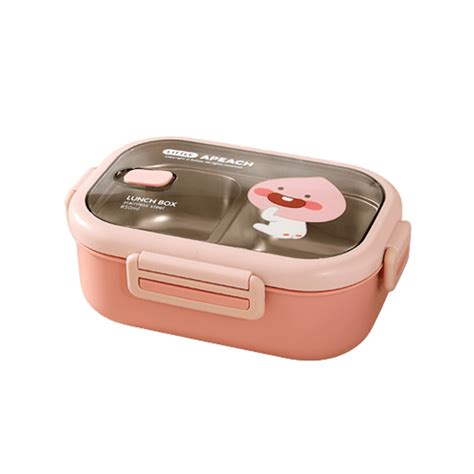 Cartoon Korean Style Insulated Lunch Box 304 Stainless Steel Work