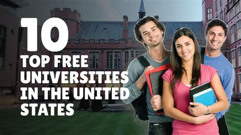Top 10 Tuition Free Universities In The Usa For International Students
