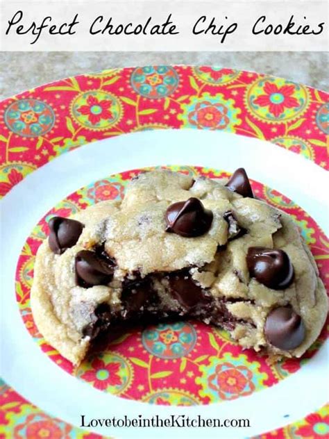 The perfect chocolate chip cookie should be soft, chewy, and crispy, all at the same time, with just the right amount of chocolate chips. The Perfect Chocolate Chip Cookie | The Best Blog Recipes