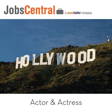 100glamorousjobs Jobs Career Actor Actress By Jobscentral