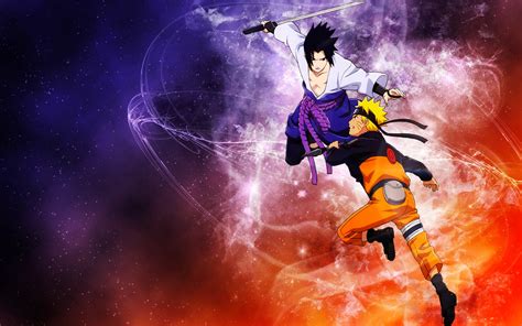 Naruto Sasuke Fighting Wallpaper Imgstar