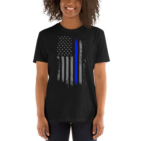 Thin Blue Line Shirt Police Shirt Police Officer Shirt Police Etsy
