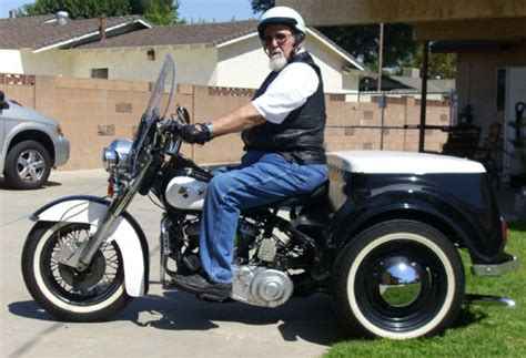 Motorcycle Trike Picture Of A 1973 Harley Davidson Servi Car