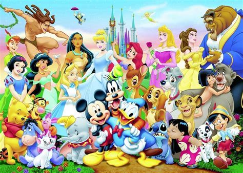 Disney Characters Wallpapers Wallpaper Cave