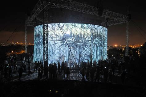 720 Degrees Monumental Installation By Ron Arad In Israel Museums Art