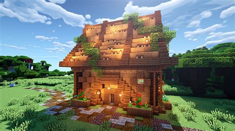 It's easy to build and designed for one or two players. Minecraft: How To Build a Wooden Survival Starter House ...