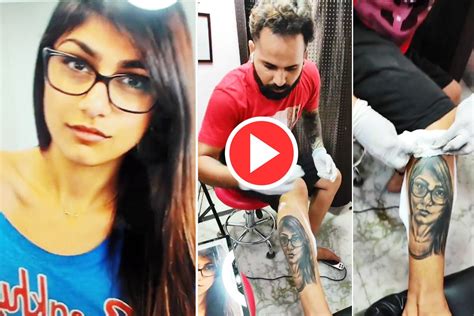 मिया खलीफा के फैन ने पैर पर बनावाया टैटू इंस्टाग्राम पर वीडियो खूब हुआ वायरल Bollywoodie