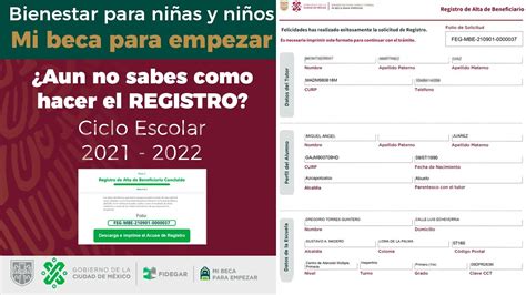TUTORIAL Como HACER El REGISTRO A MI BECA PARA EMPEZAR 2021 2022