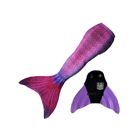 Sun Tail Mermaid Swim Set Bali Blush Mermaid Tail Purple Monofin For