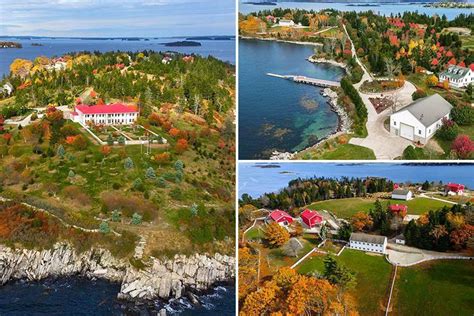 This 86 Acre Private Island Off The Coast Of Maine Is On The Market For