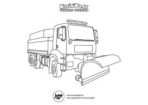 snow plow | Printable coloring pages, Printable coloring sheets, Printable coloring