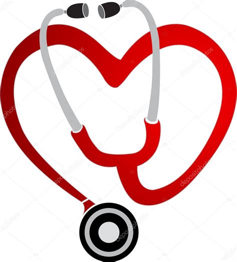 Heart Stethoscope Logo — Stock Vector © Magagraphics 12771540