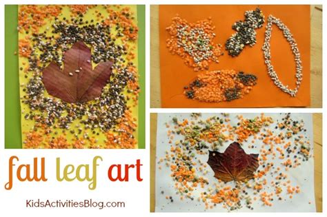 6 Awesome Art Activities For Kids Using Fall Leaves