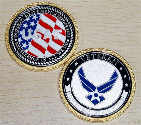 Buy U S Air Force Veteran Challenge Coin From Reliable