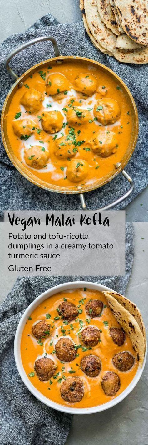 vegan malai kofta indian dumplings in curry tomato cream sauce recipe malai kofta indian