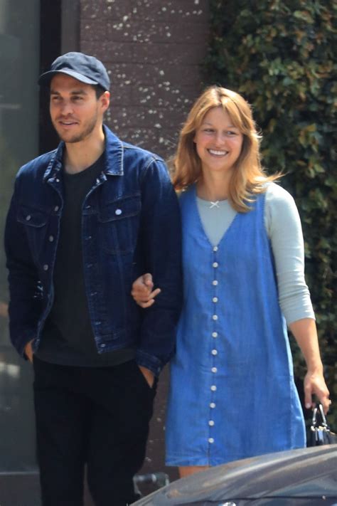 Melissa Benoist And Chris Wood Out In West Hollywood 06032019