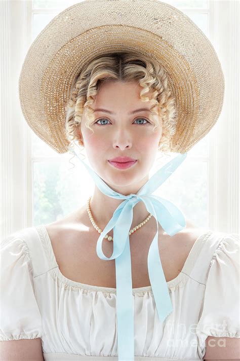 Pretty Blonde Regency Woman Portrait Photograph By Lee Avison Fine