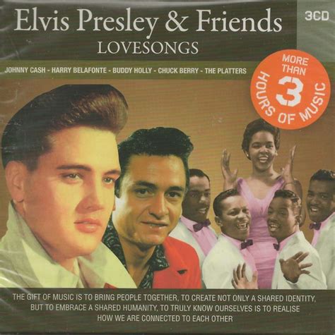 Elvis Presley And Friends Lovesongs 3 Cd Dubman Home Entertainment