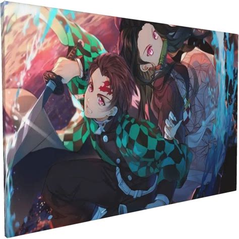 Demon Slayer Painting Wall Art Decor Canvas Print Picture