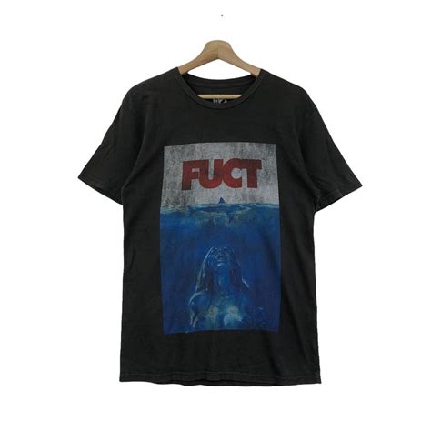 Fuct Vtg 90 Fuct Skateboard Jaws Movie Film Tee Shirt Grailed