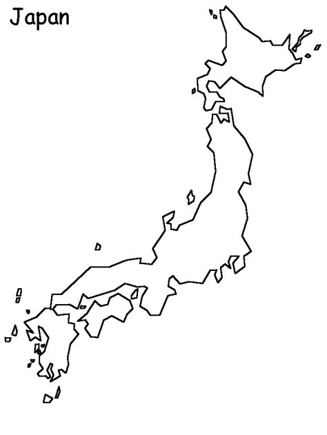 Cartina Giappone Da Stampare