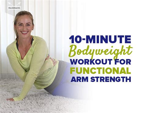 10 Minute Bodyweight Workout For Functional Arm Strength