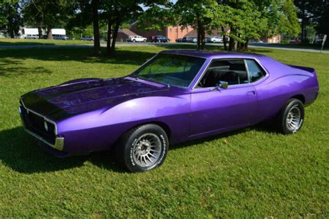 1974 Amc Javelin Amx Trim W Hellcat Purple Paint Very Cool Car Look