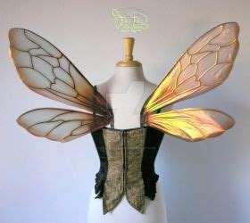 See what the buzz is around these bee crafts and decoration ideas! Bee Wings Copper Back by FaeryAzarelle | Bee wings, Fairy wings costume, Wings