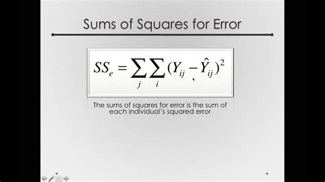 Estimating the Mean Squared Error (Module 2 1 8) - YouTube
