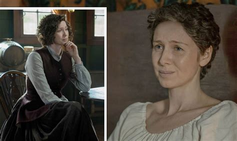 outlander s claire fraser star opens up on filming ‘anxiety tv and radio showbiz and tv